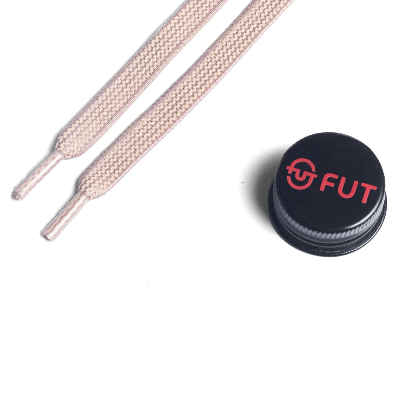 FUT Premium Flat Stretch Laces | Tan | 8mm